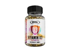 Real Pharm, Vitamin D3 4000IU - 60 Capsule